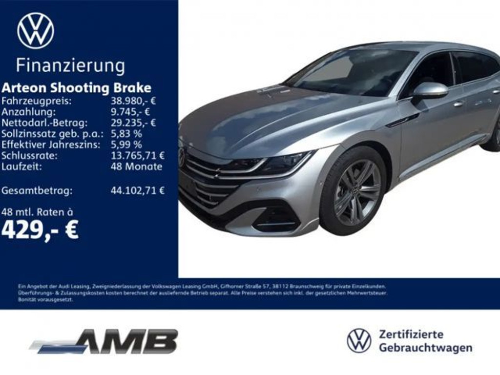 Volkswagen Arteon R-Line 2.0 TSI