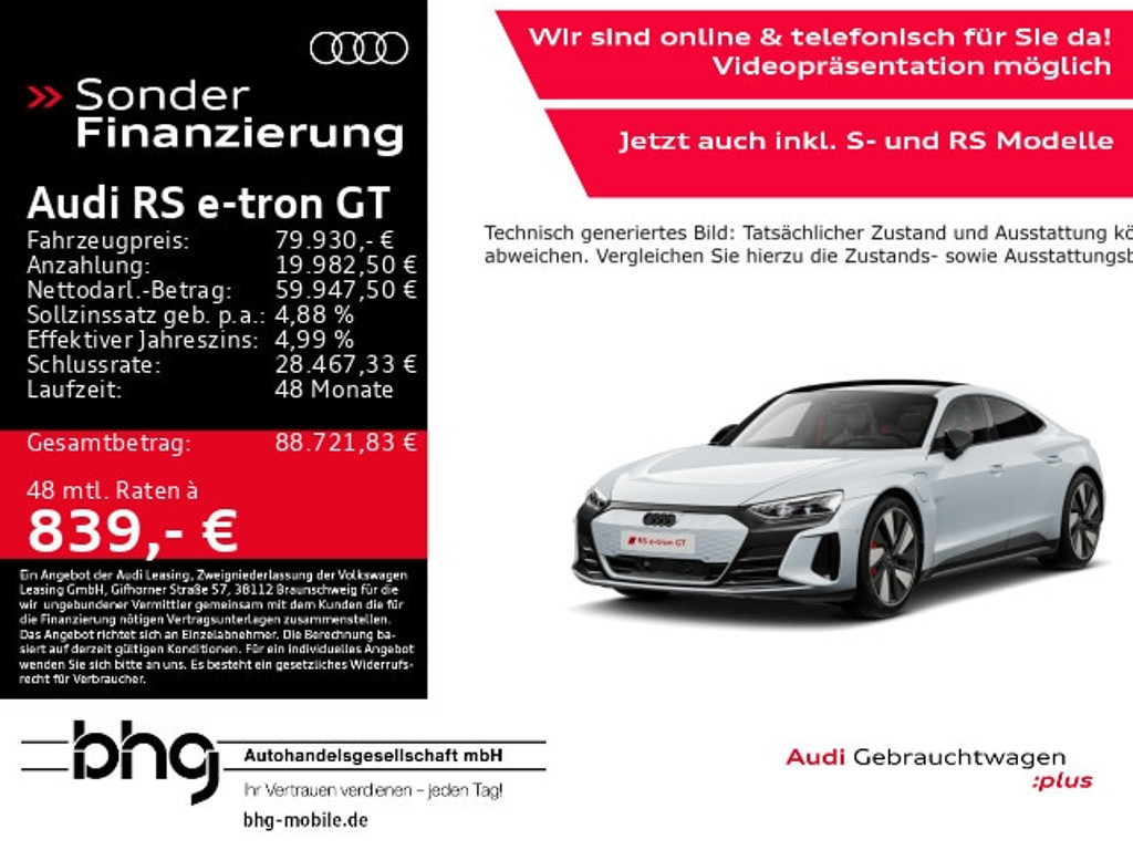 Audi RS e-tron GT Quattro