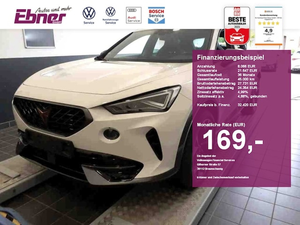 Cupra Formentor 4Drive 2.0 TSI DSG