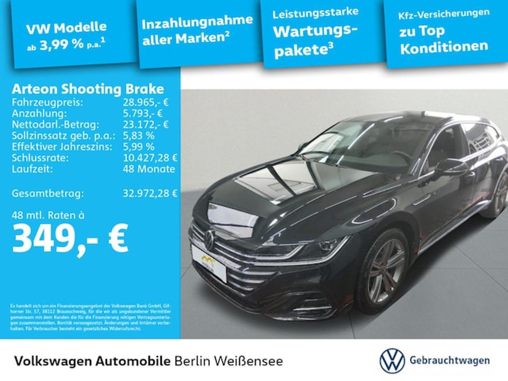 Volkswagen Arteon Shooting Brake R-Line eHybrid 1.4 TSI