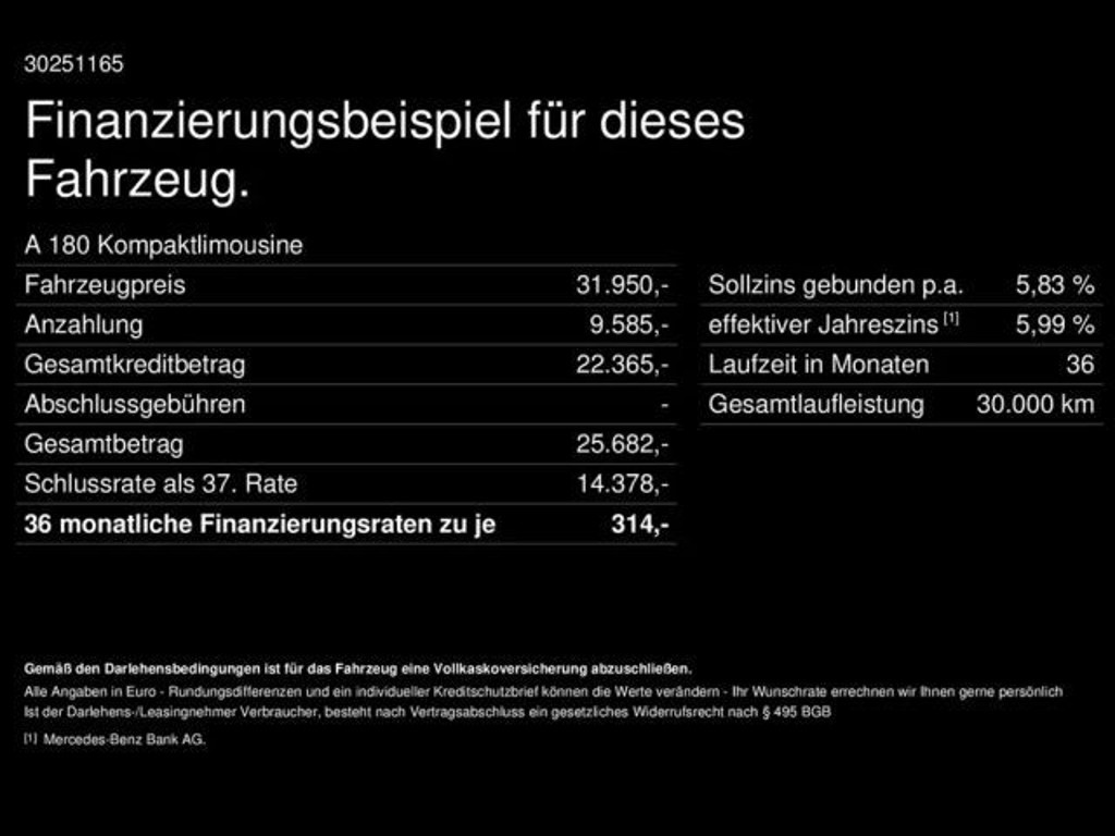 Mercedes-Benz A-Klasse