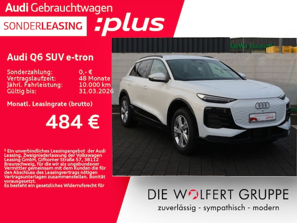 Audi Q6 e-tron SUV e-tron Audi Q6 SUV e-tron