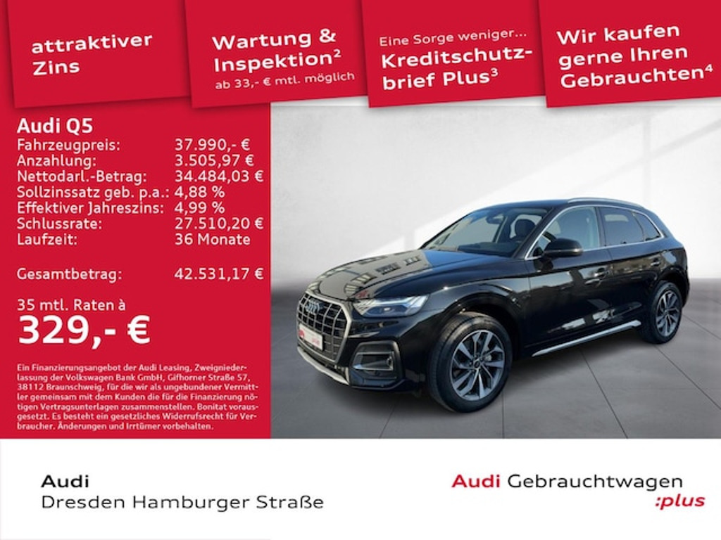 Audi Q5 Quattro S-Tronic 40 TDI