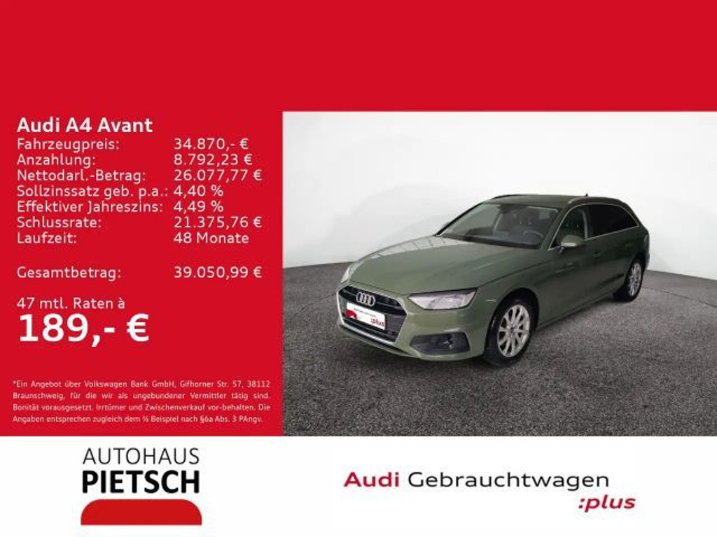 Audi A4 S-Tronic 35 TFSI