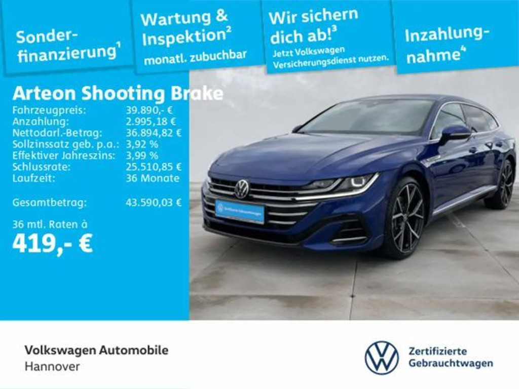 Volkswagen Arteon DSG R-Line 2.0 TSI