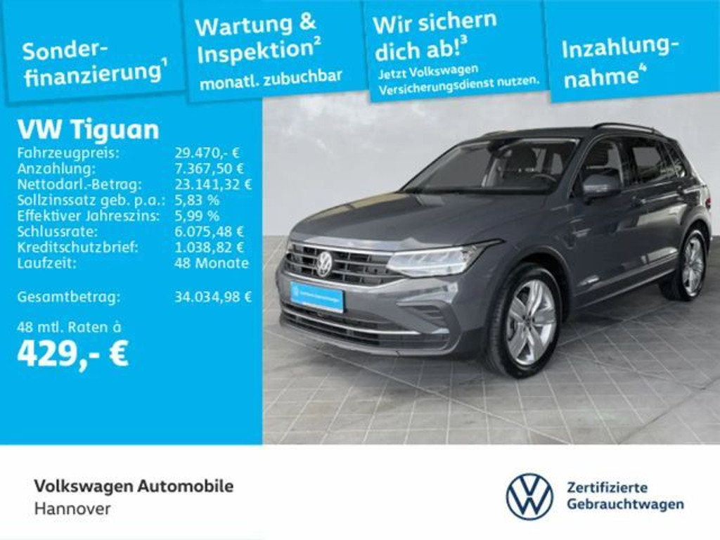 Volkswagen Tiguan DSG Life 2.0 TSI