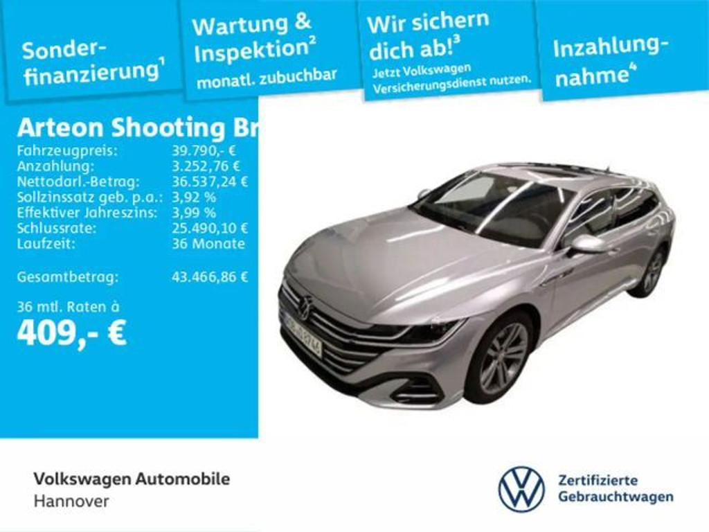 Volkswagen Arteon DSG R-Line 2.0 TSI