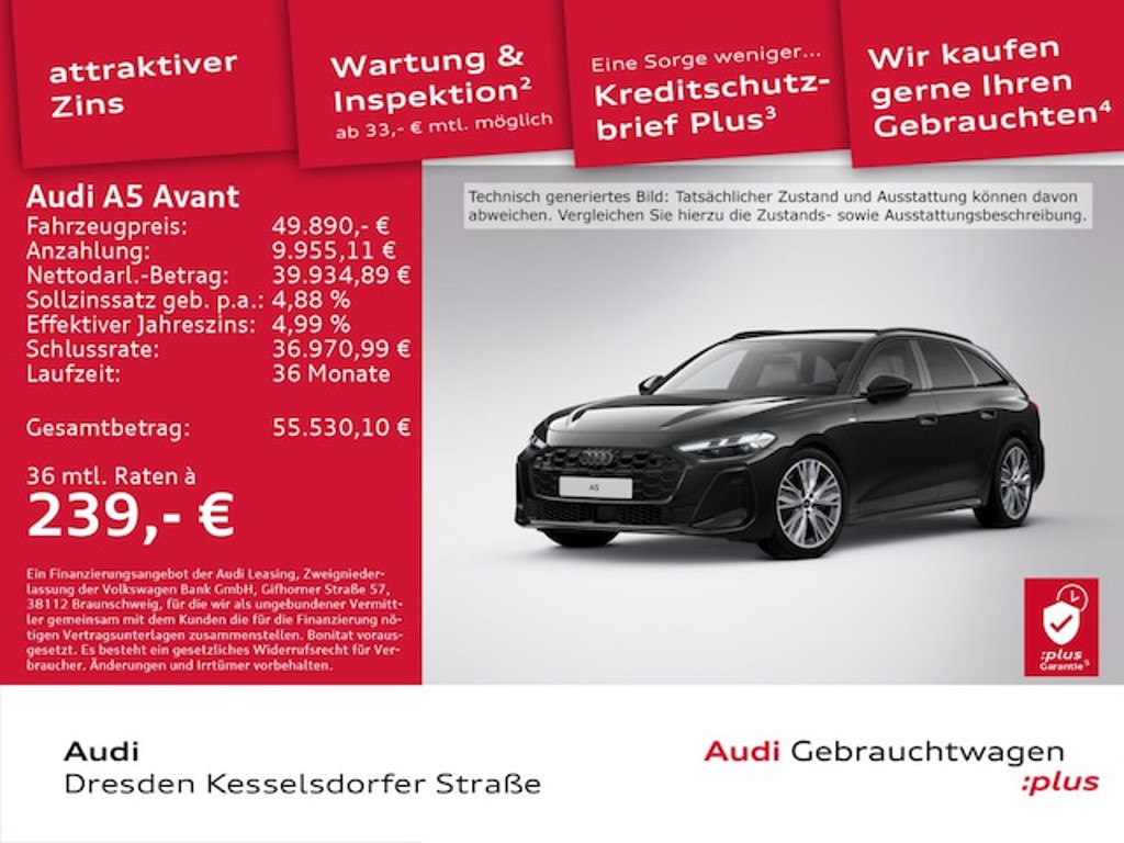 Audi A5 Avant S-Tronic