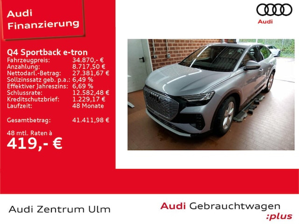 Audi Q4 e-tron Sportback 40