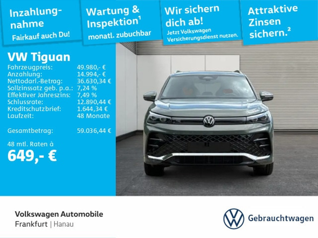 Volkswagen Tiguan DSG R-Line