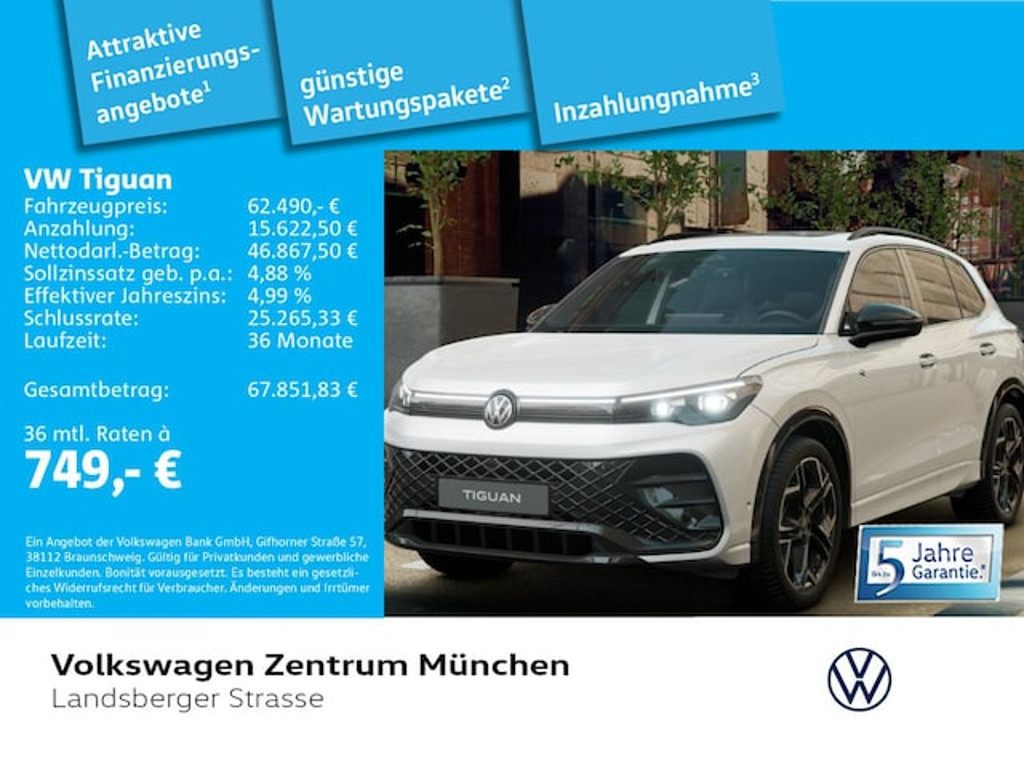 Volkswagen Tiguan R-Line IQ.Drive