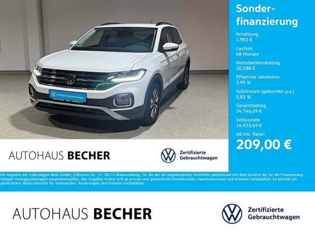 Volkswagen T-Cross DSG Life 1.0 TSI IQ.Drive