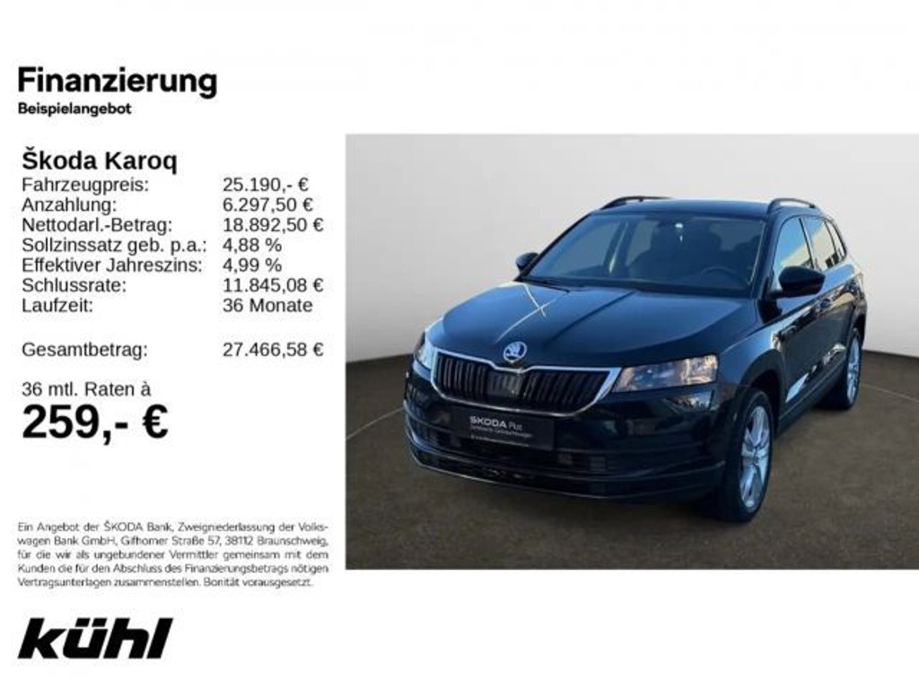 Skoda Karoq Style 1.5 TSI Style