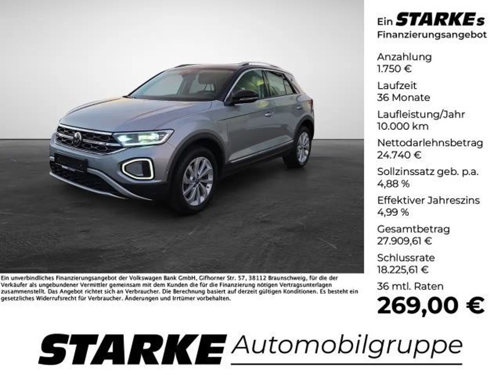 Volkswagen T-Roc DSG Style 1.5 TSI
