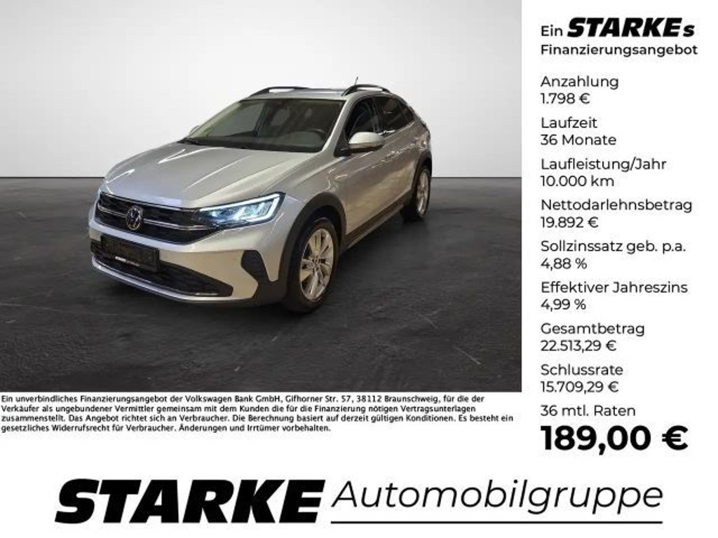 Volkswagen Taigo DSG Life 1.0 TSI