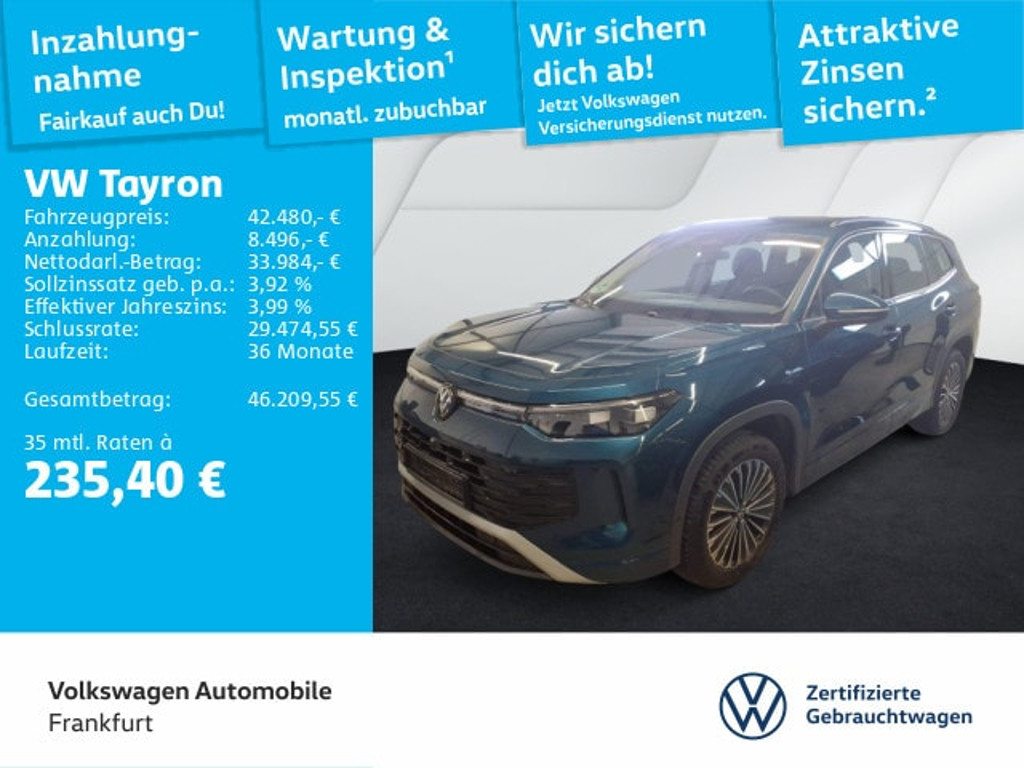Volkswagen Tayron 4Motion Life IQ.Drive 2.0 TDI