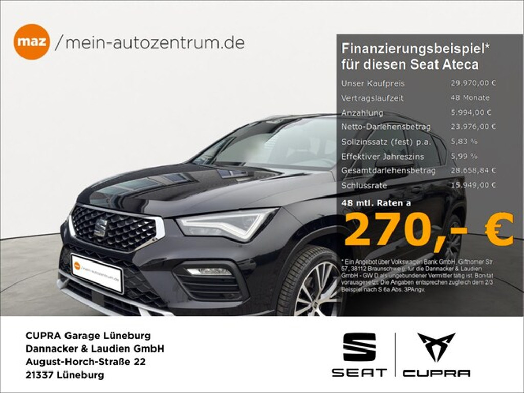 Seat Ateca 2.0 TSI 4Drive