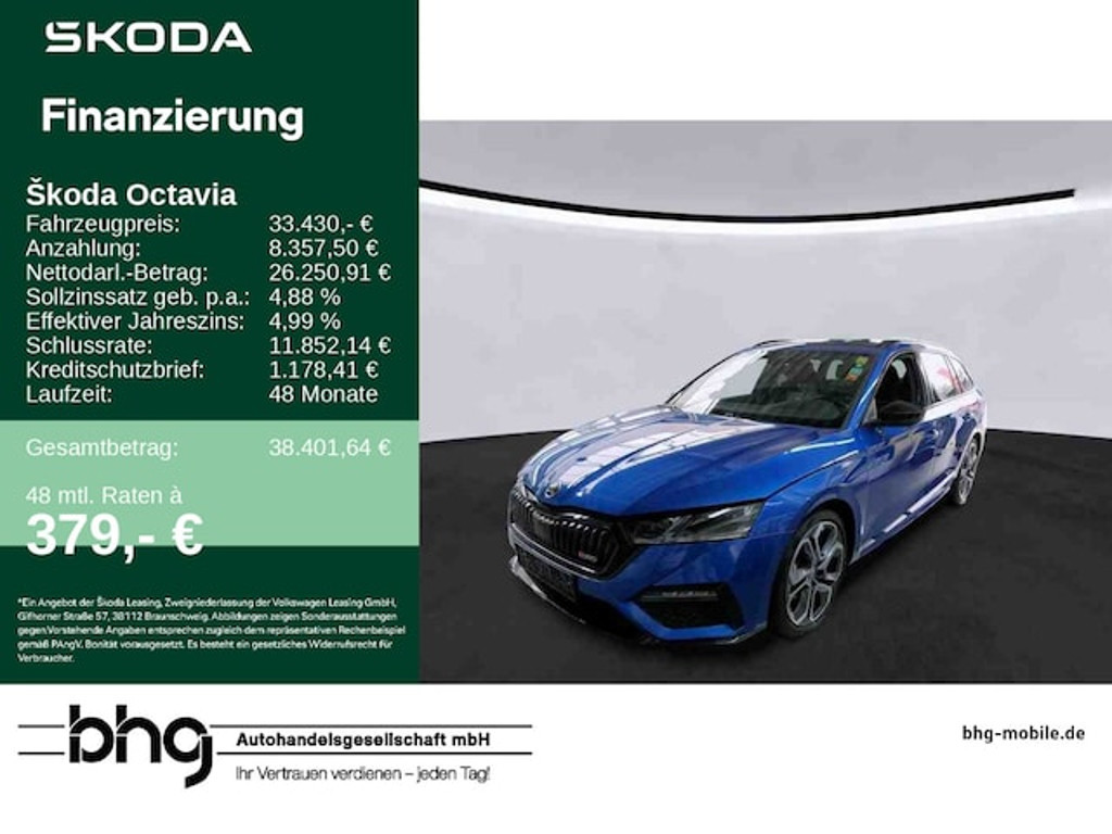 Skoda Octavia Combi RS 2.0 TDI