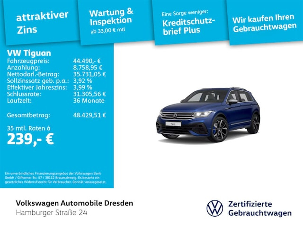 Volkswagen Tiguan DSG IQ.Drive 2.0 TSI