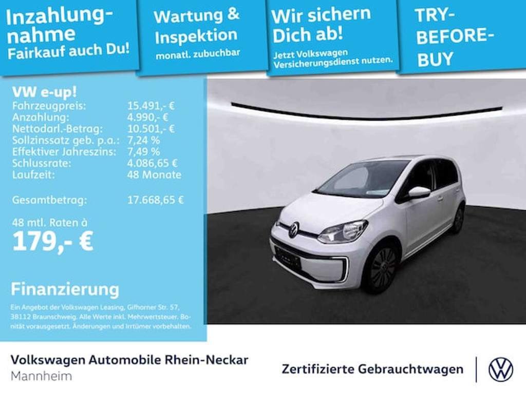 Volkswagen e-up! Move up! Move