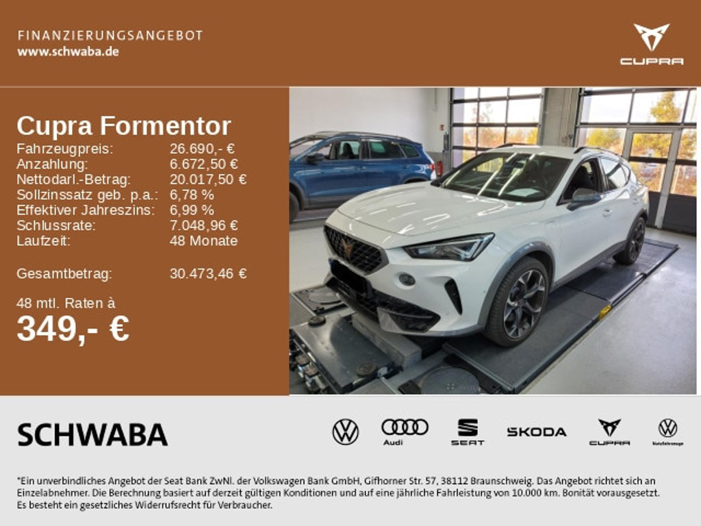 Cupra Formentor 1.4 e-Hybrid DSG VZ