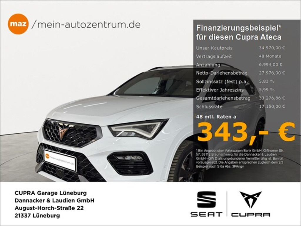 Cupra Ateca 4Drive 2.0 TSI