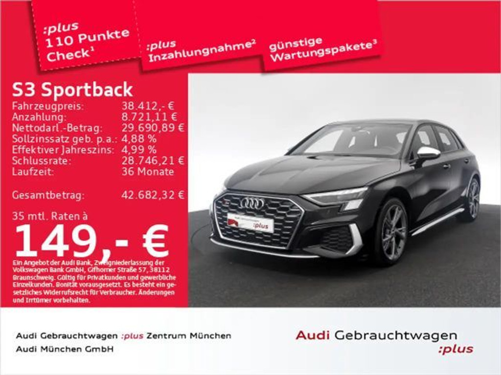 Audi S3 Sedan S-Tronic