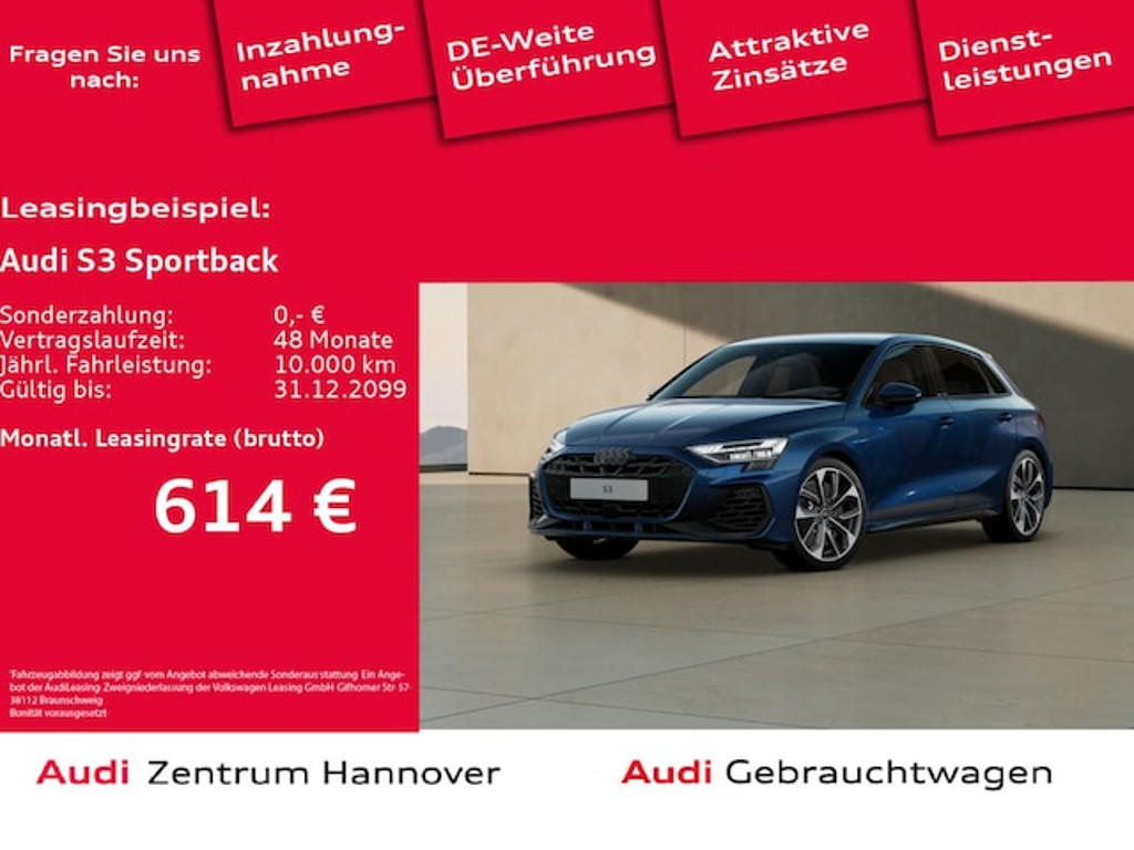 Audi S3 Sportback Quattro S-Tronic