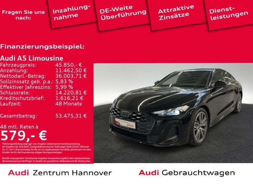 Audi A5 S-Line 2.0 TFSI