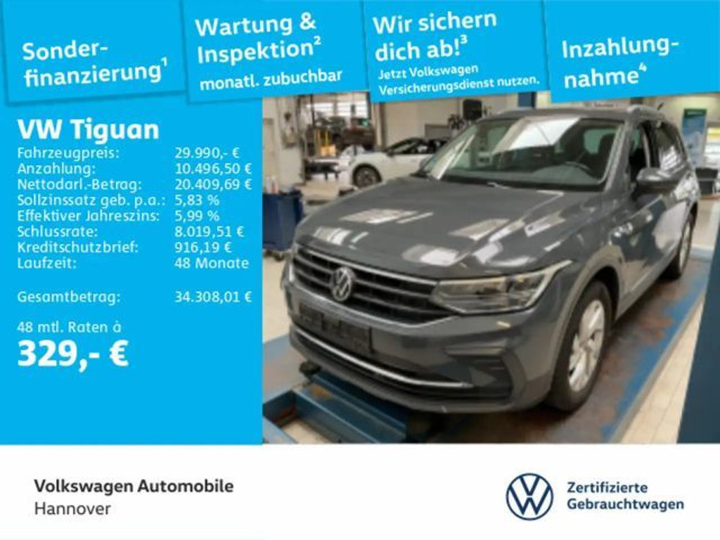 Volkswagen Tiguan 4Motion DSG Life 2.0 TDI