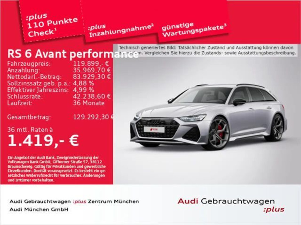 Audi RS6 Avant Performance