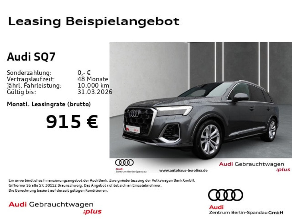 Audi SQ7 Quattro