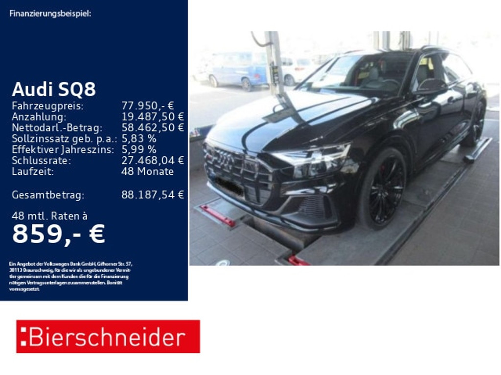 Audi SQ8 Quattro Competition