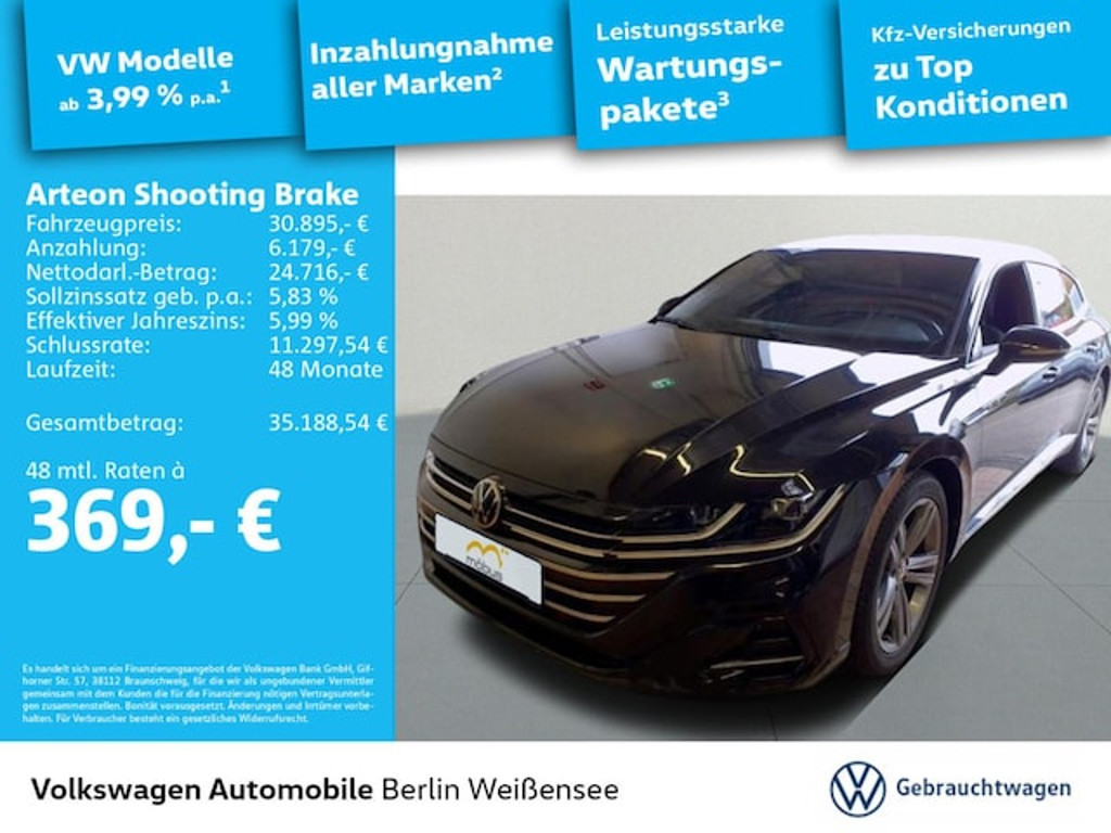 Volkswagen Arteon Shooting Brake DSG R-Line 2.0 TSI