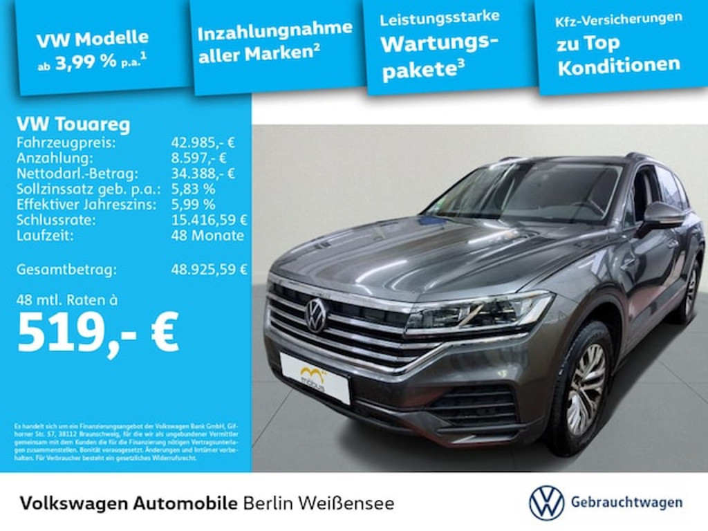 Volkswagen Touareg 4Motion DSG 3.0 V6 TSI 3.0 V6 TDI