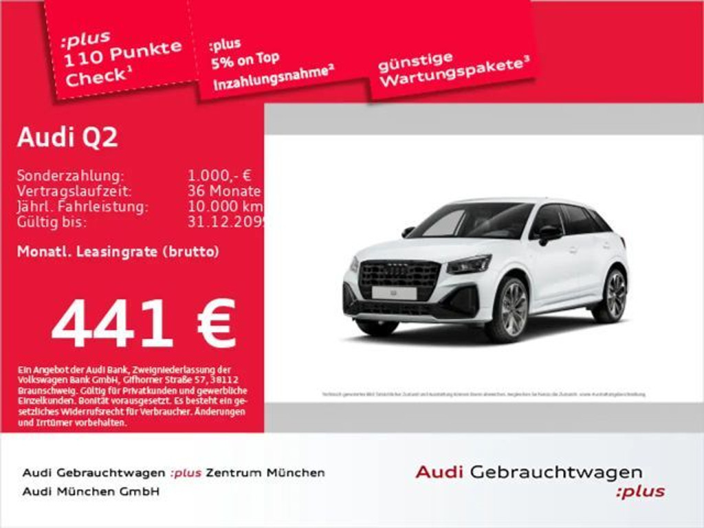 Audi Q2 S-Line S-Tronic 35 TFSI