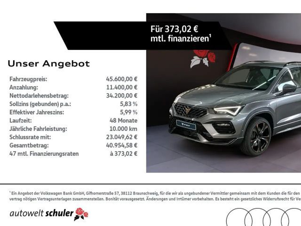 Cupra Ateca 4Drive 2.0 TSI DSG VZ