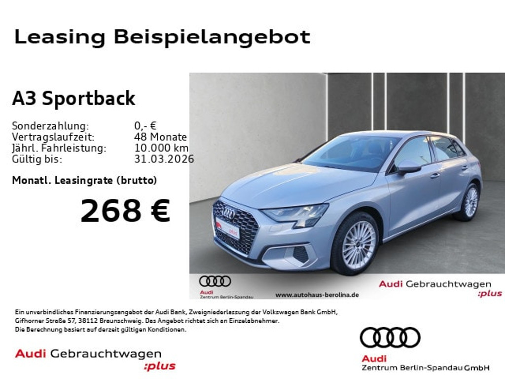 Audi A3 Sportback 35 TFSI
