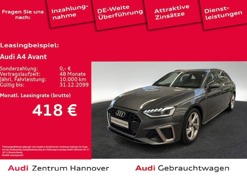 Audi A4 Avant S-Line S-Tronic 40 TFSI