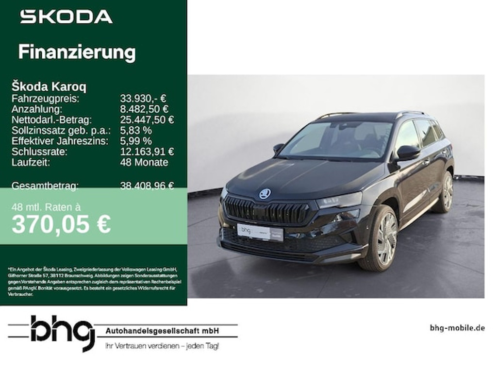 Skoda Karoq 4x4 Sportline 2.0 TSI