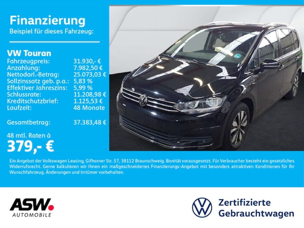Volkswagen Touran Touran Goal 1,5 TSI 7-Sitzer ACC Navi EPH RFK