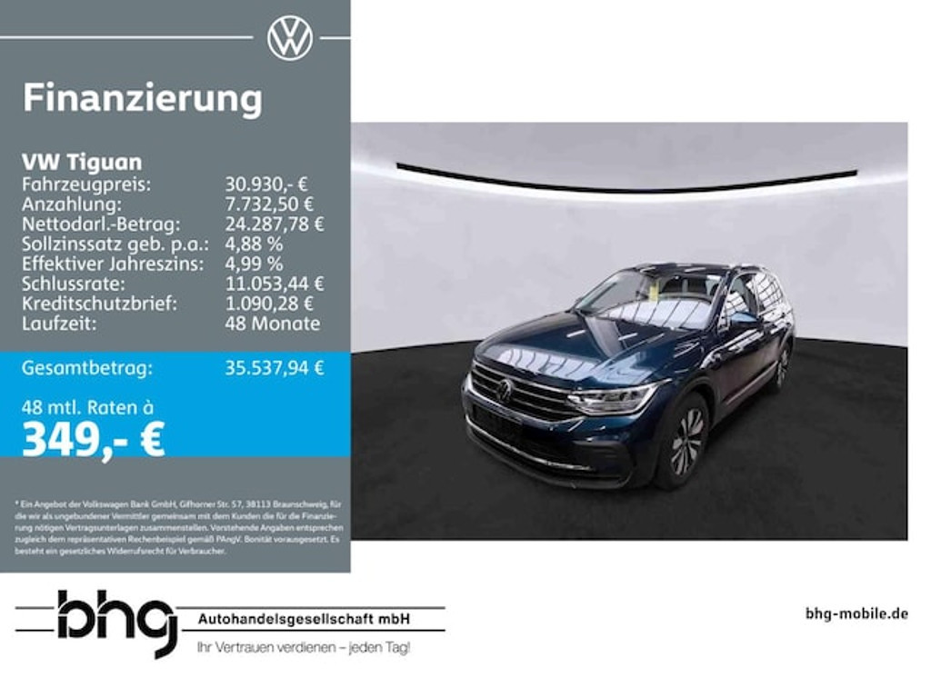 Volkswagen Tiguan DSG Life 1.5 TSI