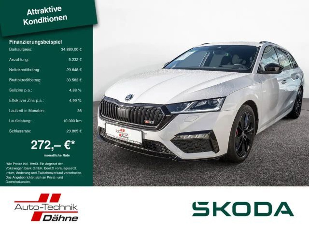 Skoda Octavia Combi RS 2.0 TSI