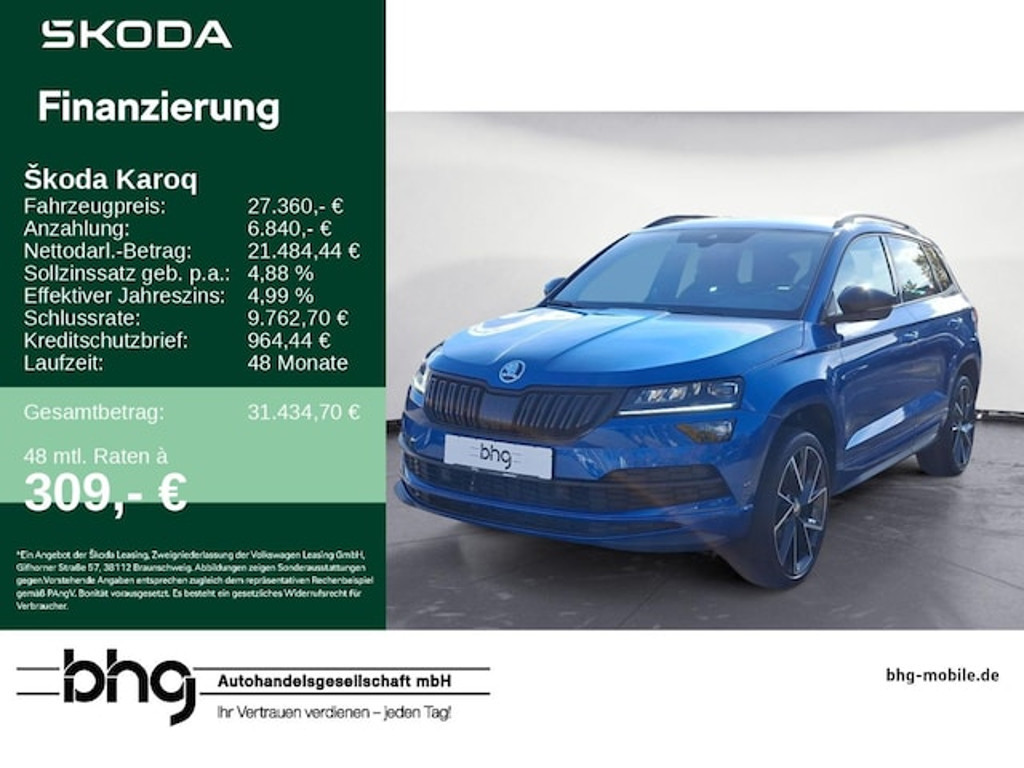 Skoda Karoq Sportline ACT 1.5 TSI