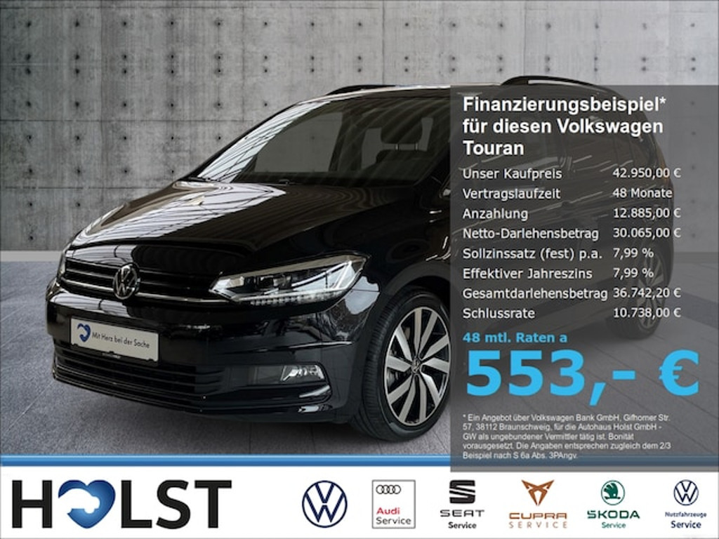 Volkswagen Touran DSG Highline BMT 2.0 TDI