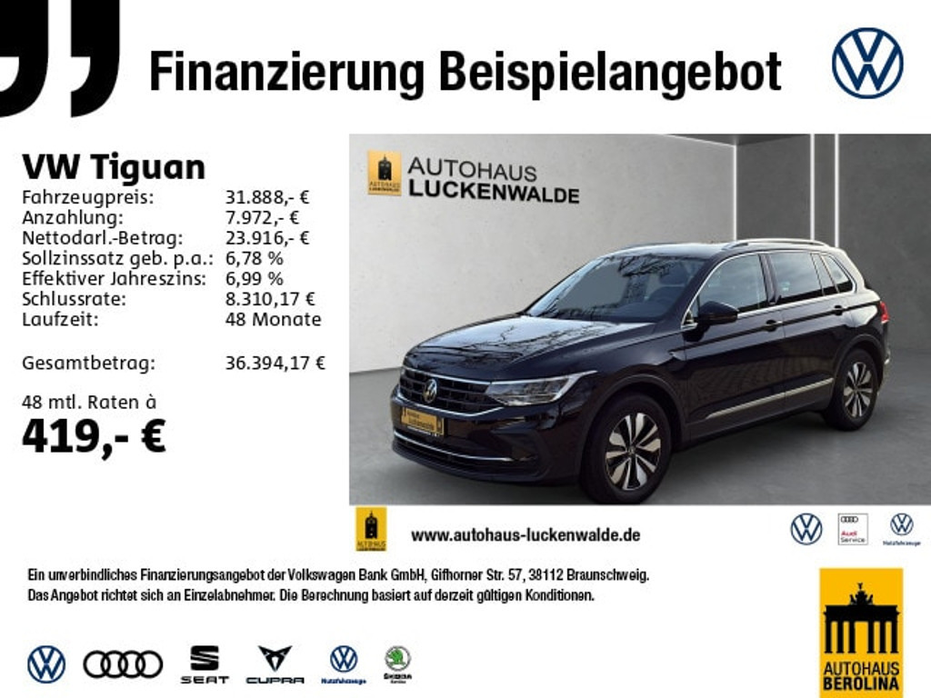 Volkswagen Tiguan DSG 1.5 TSI Move