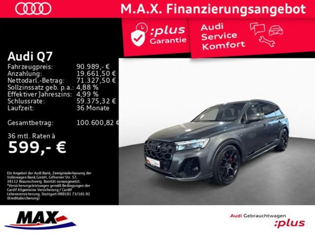 Audi Q7 Quattro S-Line 50 TDI