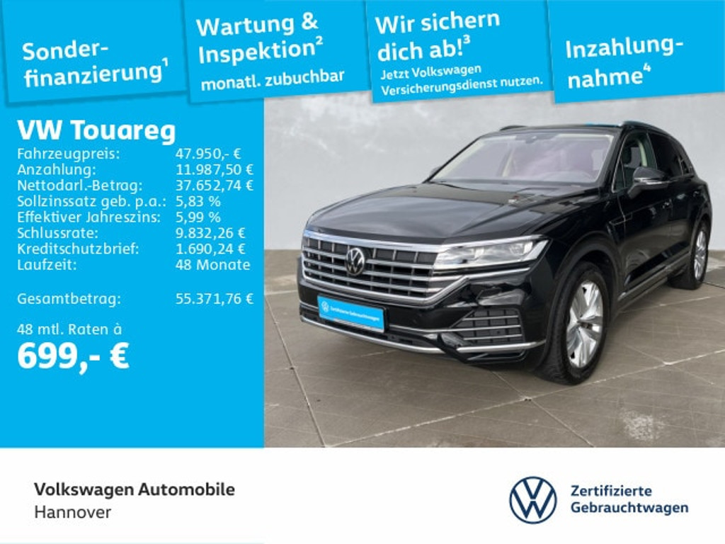 Volkswagen Touareg DSG 3.0 V6 TDI Atmosphere
