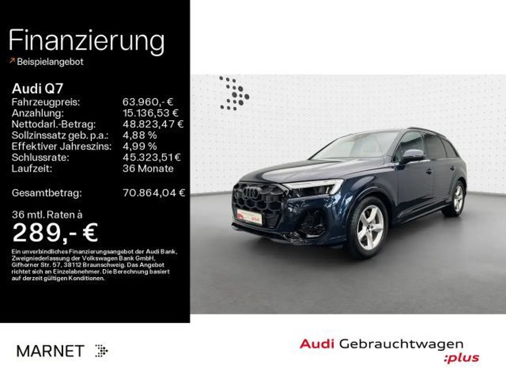Audi Q7 Quattro S-Line 45 TDI