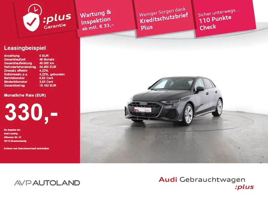 Audi A3 Sportback S-Line S-Tronic 35 TDI